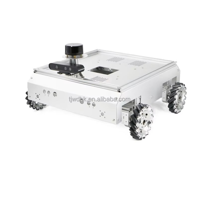 Mecanum Wheel Chassis Smart Robot AGV Chassis Support Remote Control Driving 3D LiDar Ackerman Robot Chassis