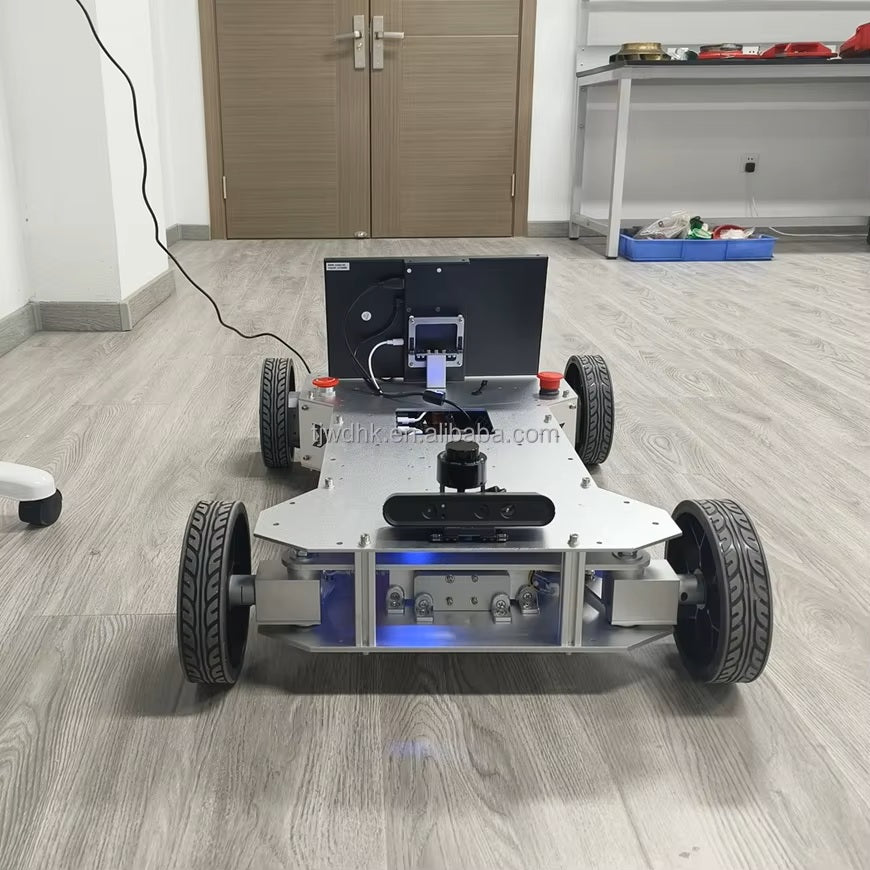 Low Price Manufacturers Tracked Robot Chassis Wheelchair 4wd Robot Car Chassis Kits Ackerman Chassis
