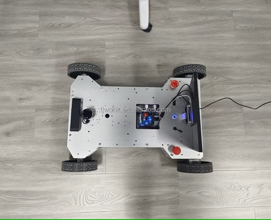 Low Price Manufacturers Tracked Robot Chassis Wheelchair 4wd Robot Car Chassis Kits Ackerman Chassis