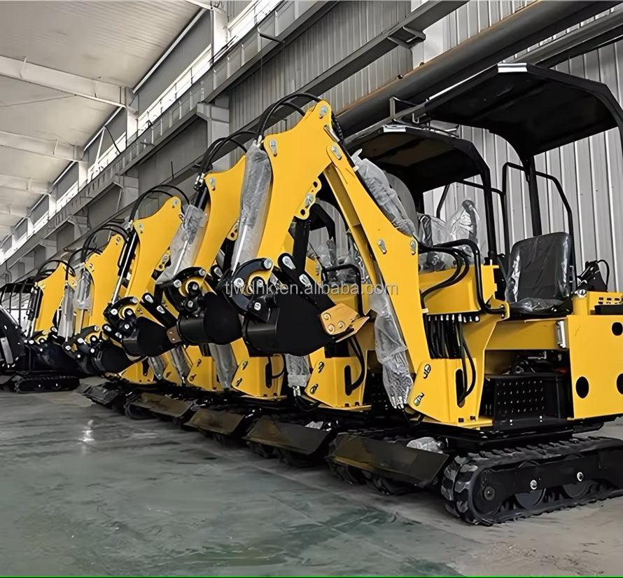 China Factory Direct Mini Crawler Excavator Machinery Crawler 1 Ton Small Hydraulic Excavator