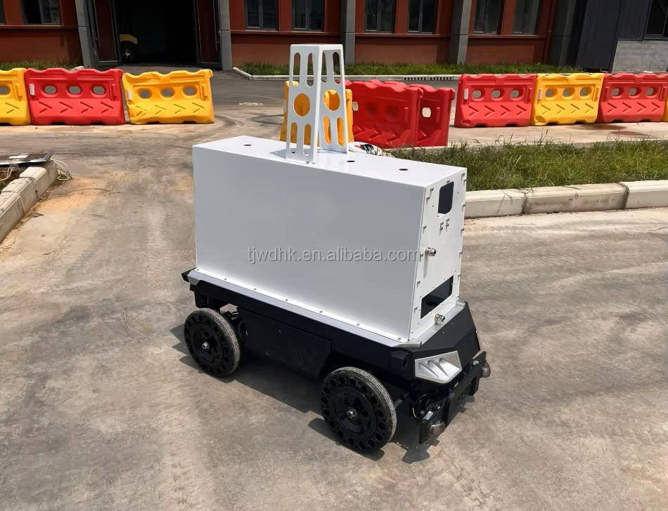 Best Price UGV Metal Wheeled Robot Chassis Four Wheeled Type Robot Chassis Platform Widely Used for Special Robot