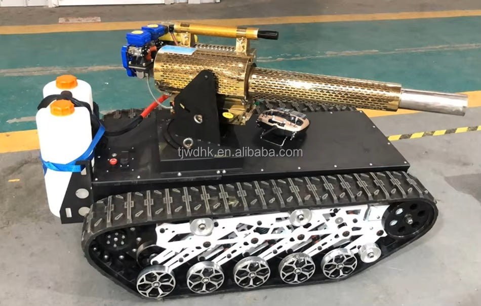 Big Platform Robot Crawler Chassis Transport Climbing Robot Chassis with Wireless Remote Control