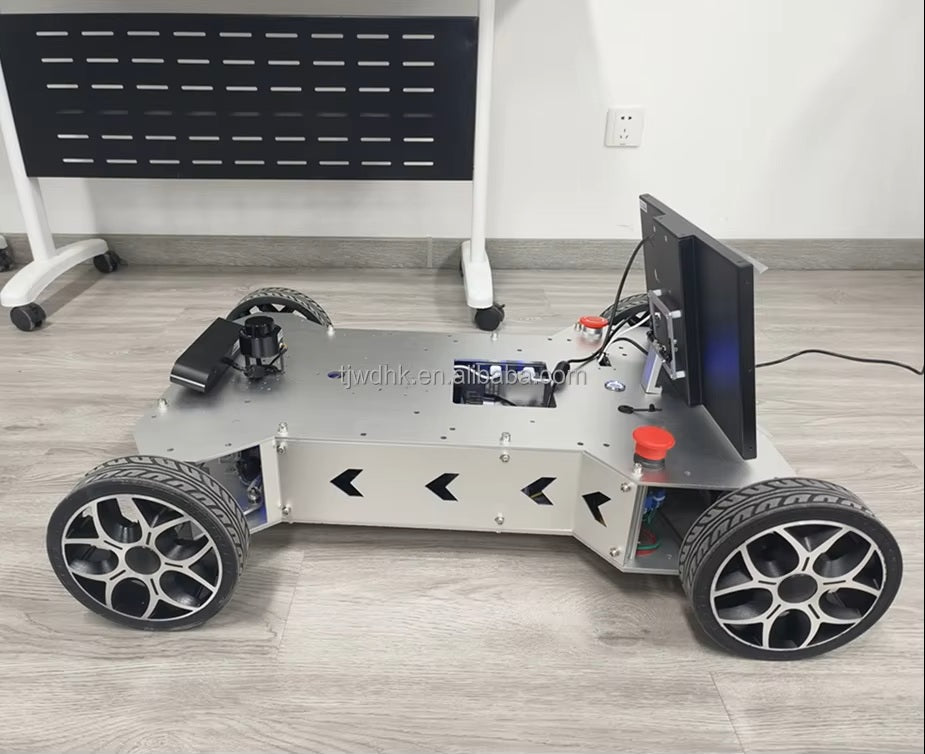 Low Price Manufacturers Tracked Robot Chassis Wheelchair 4wd Robot Car Chassis Kits Ackerman Chassis