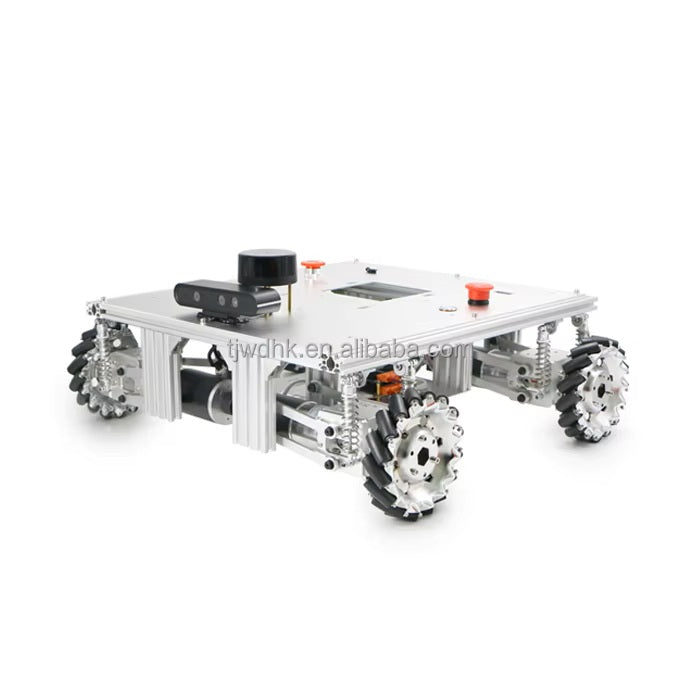 Industrial Robot Chassis Independent Suspension Obstacle Avoidance and Shock Absorption with 8 Wheels Drive
