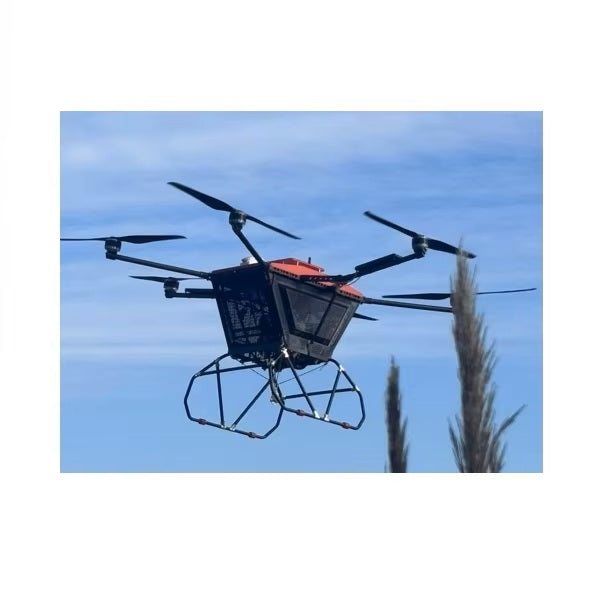 Unmanned Aerial Vehicle Transport Drone with Dual Battery High Load Capacity Remote Control-Drone Delivery