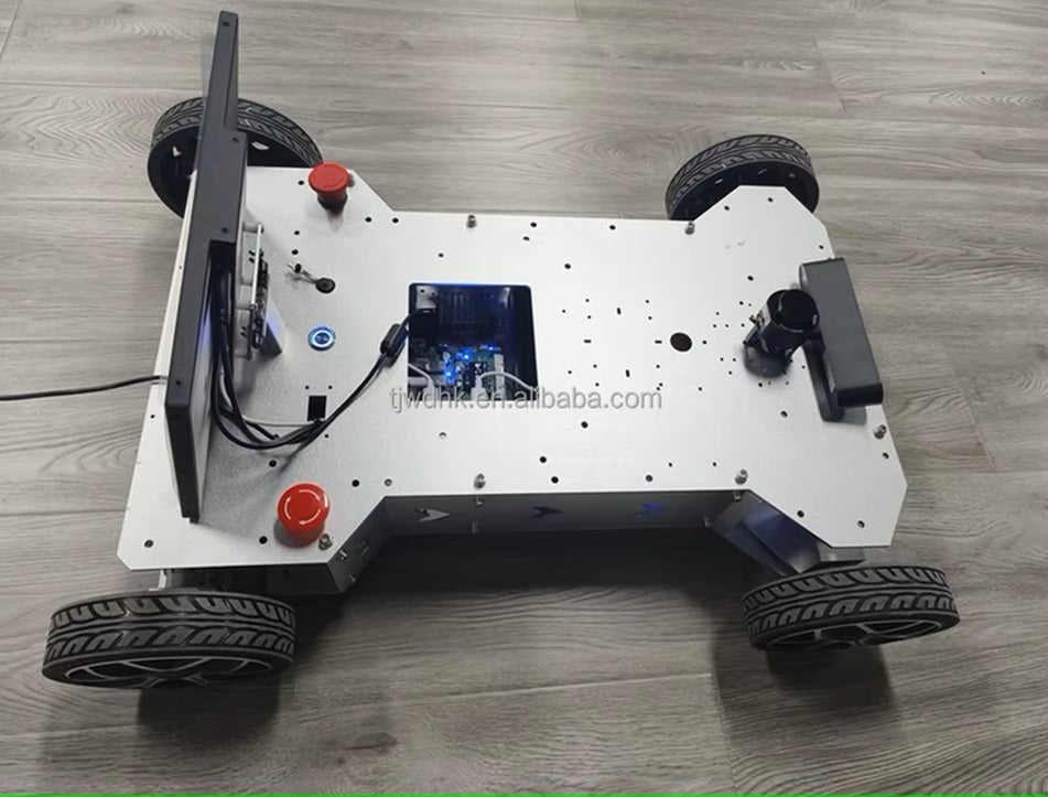 Low Price Manufacturers Tracked Robot Chassis Wheelchair 4wd Robot Car Chassis Kits Ackerman Chassis