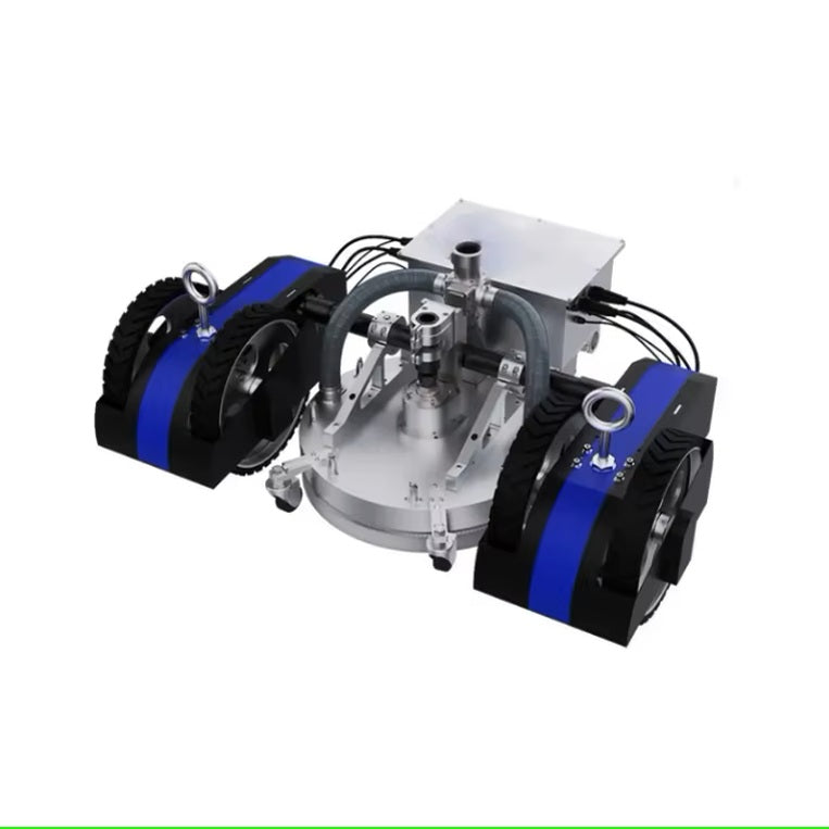 Innovative CrawlerType Suction Cup Robot for High Rise Inspection Industrial Applications