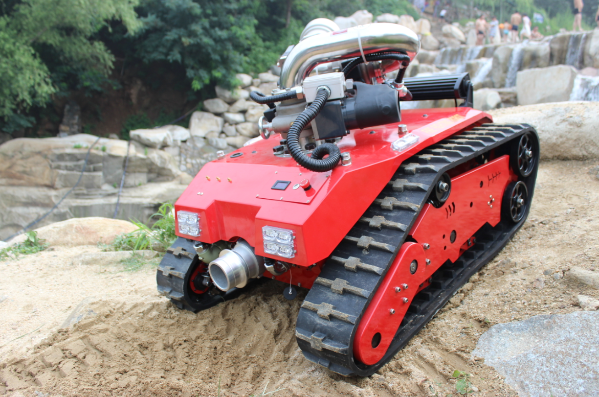 Exploring the Superior Capabilities of the Track Chassis for Fire-Figh ...