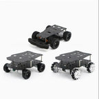 High Tech ROS Compatible Smart Robot Car Base with 4WD Customization for Building Machinery