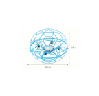 Quadcopter Soccer Drone Aerial Aircraft Model Competition Spherical Ball