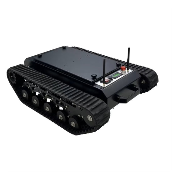 Manufacturer Tracked Chassis Robot Crawler tank Platform High Speed Electric Vehicle Chassis Ros Track Robot