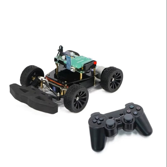 Advanced 4WD Customizable Robot Car Chassis for ROS Applications in Engineering Projects