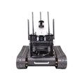 Best Price Dual Drive Controller Shock Absorber Chassis Smart Robot tank Chassis Kit Rubber Track Crawler