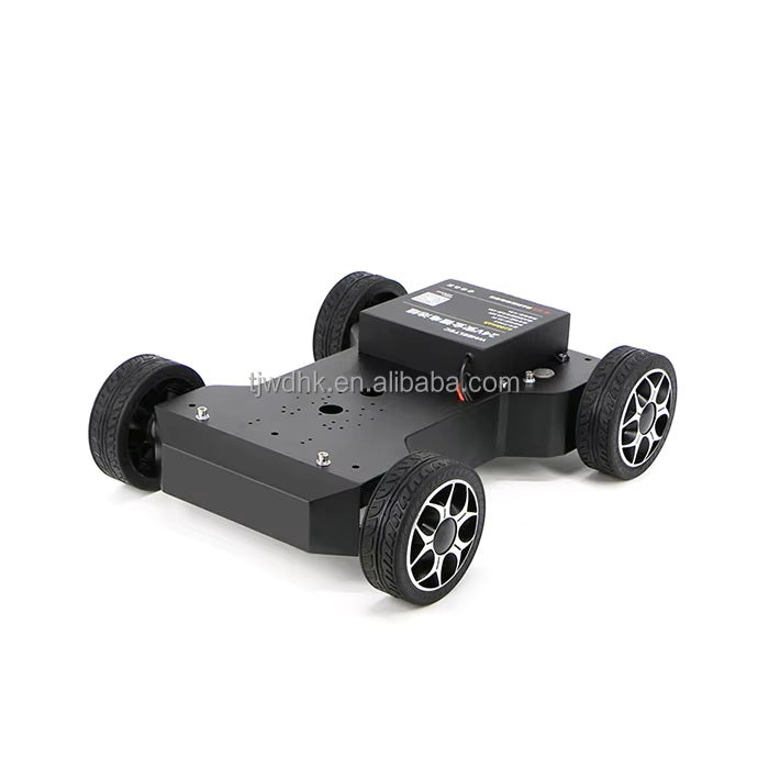 Outdoor Ros Robot 4wd Smart Robot Car Chassis Kit Robot Tank Chassis for Secondary Development