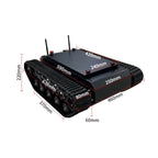 Factory Price Tracked Chassis Robot Smart Remote Control Steel Rubber Track Chassis Crawler Tracked Chassis