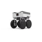 Professional Manufacturer All Terrain Tracked Robot Chassis Flexible Four Wheel Four Turn Shock-absorbing Chassis