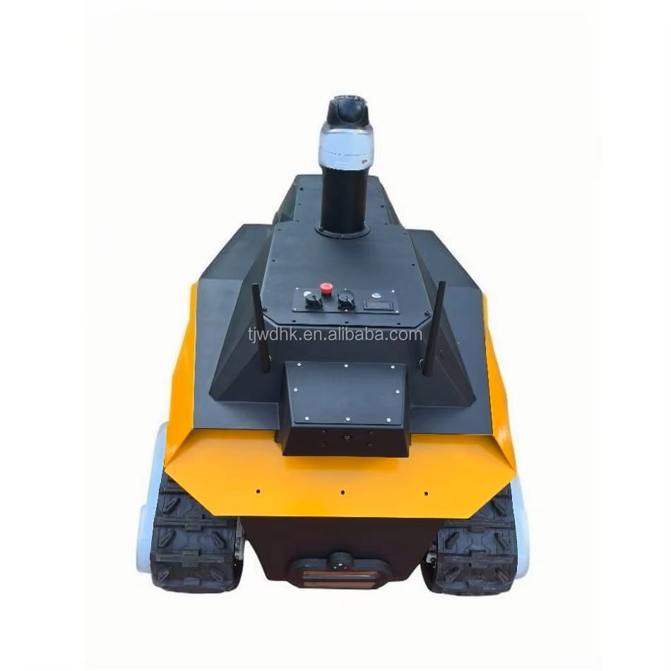 Robot Crawler Chassis Rubber Tracked Carrier tank Track Platform Transporter with Remote Control