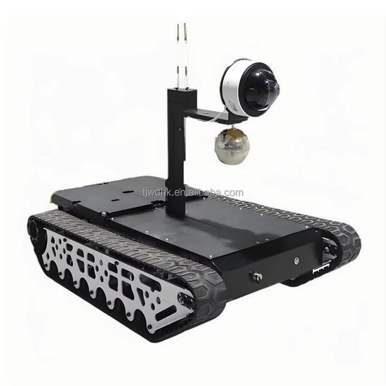 Customized Rubber Tracked Chassis Rubber Track Undercarriage Chassis Robot Platform Chassis