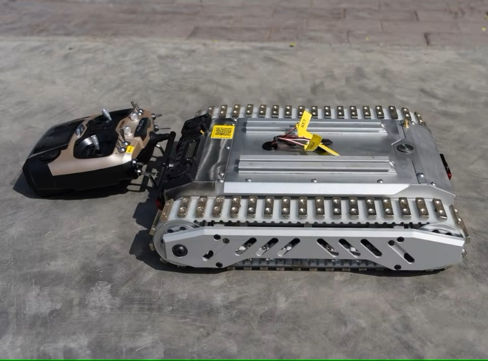 Best Price Long Battery Life Fast Charging Intelligent Automatic Climb Wall Tracked Robot Chassis for Cleaning Robot