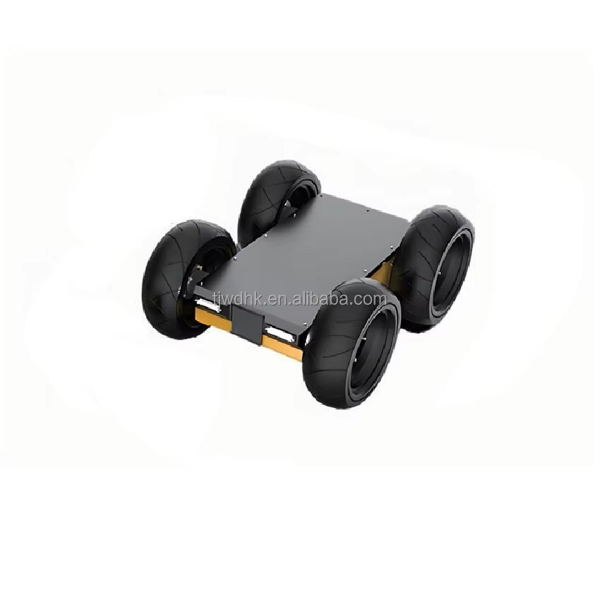 Customized Advanced Off Road Small UGV Chassis Robot Platform 4 Wheels Flat UGV Vehicle