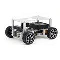 UGV 4WD Wheeled Chassis Robot Car Platform with Independent Suspension System Support Remote Control Driving