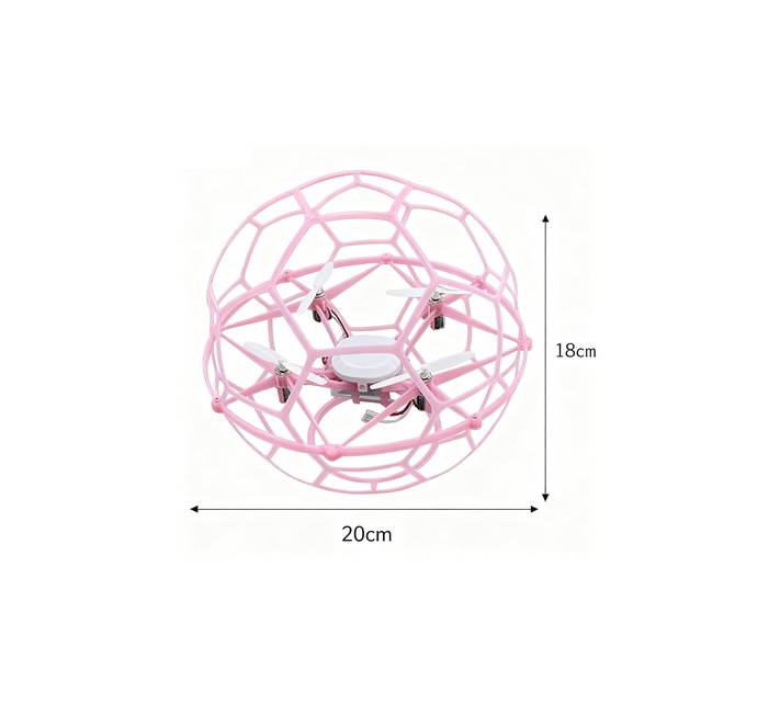 Quadcopter Soccer Drone Aerial Aircraft Model Competition Spherical Ball