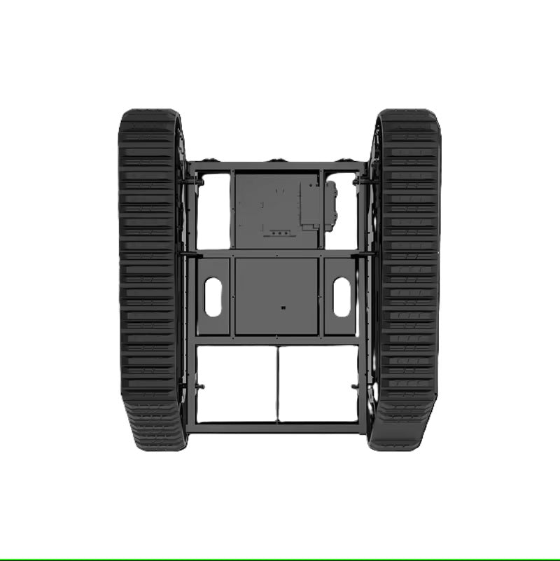High Speed Tracked Chassis Robot Smart Remote Control Steel Rubber Track Chassis for Lifting and Transportation Platform