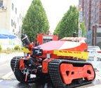 Perfect Fuel Power and Hydraulic System Long Distance Transportation Rubber Tracks Chassis Robot for Fire-fighting