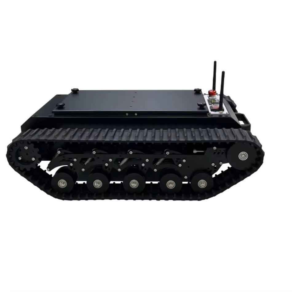 Manufacturer Tracked Chassis Robot Crawler tank Platform High Speed Electric Vehicle Chassis Ros Track Robot