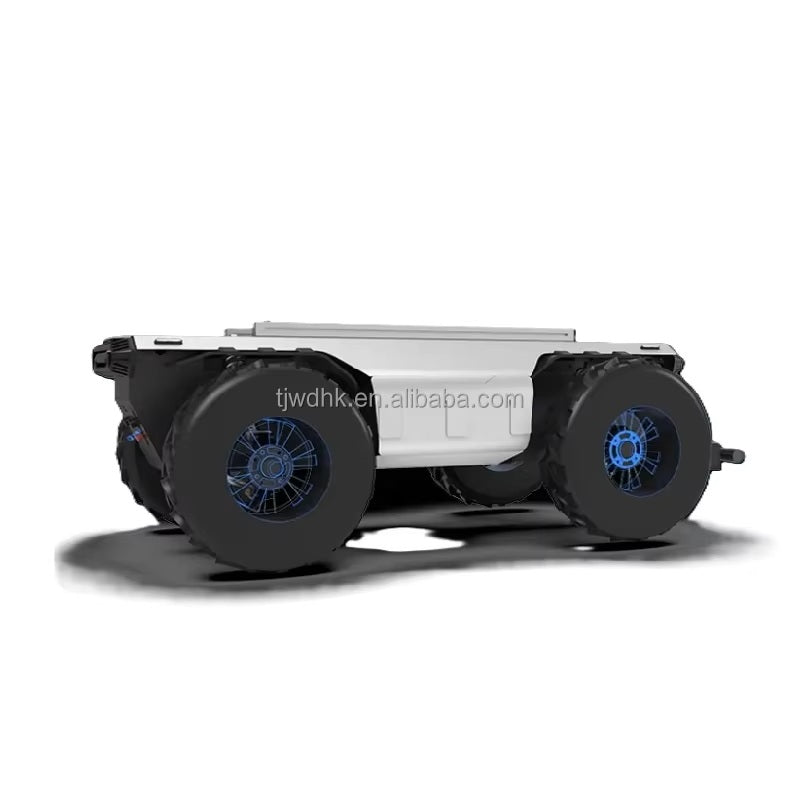 Manufacturer 300kg Payload All-Terrain UGV Mobile Robot Base Platform Wheeled Robot Chassis