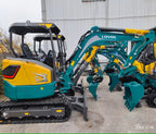 New Product Best Quality LOVOL 1.8 Ton Mini Crawler Excavator with Rubber Track Micro Digger Small Excavators FR18E2-u Machine