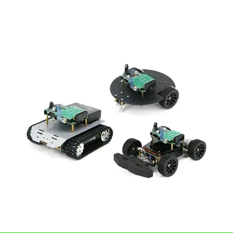 High Tech ROS Compatible Smart Robot Car Base with 4WD Customization for Building Machinery