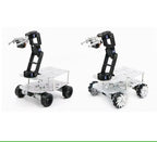Advanced 4WD Customizable Robot Car Chassis for ROS Applications in Engineering Projects