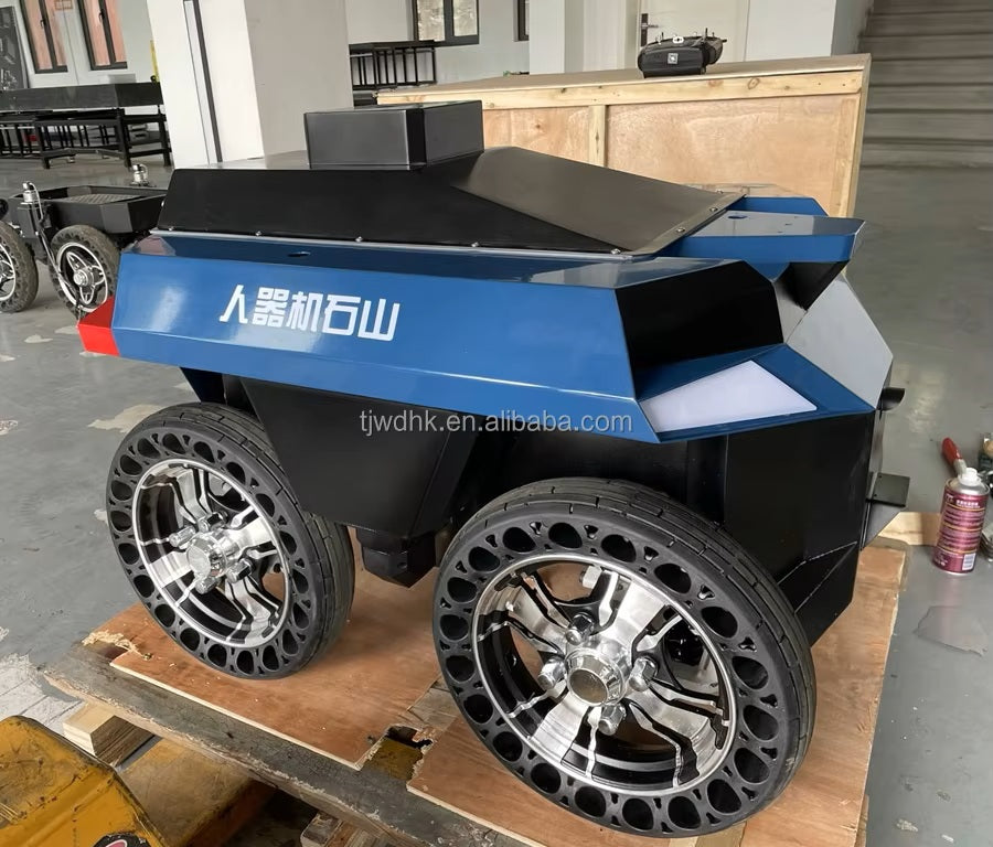 Wheeled Stair Climbing Robot Chassis Platform 48v 1000w*2 DC Brushless Motor All Terrain Robot Platform