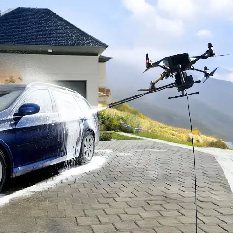 Industry Machine Cleaning Drone Glass Exterior Wall Manufacturers High -pressure Cleaning Photovoltaic Board