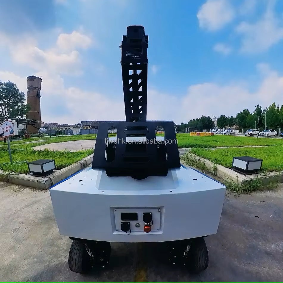 Professional Manufacturer All Terrain Tracked Robot Chassis Flexible Four Wheel Four Turn Shock-absorbing Chassis