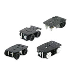 High Tech ROS Compatible Smart Robot Car Base with 4WD Customization for Building Machinery