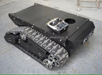 Robot Crawler Chassis Rubber Tracked Carrier tank Track Platform Transporter with Remote Control