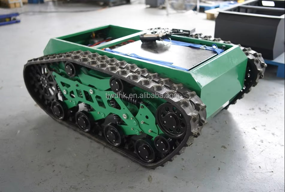 High Quality Multifunctional Wireless Extinguishing Fire Fighter Robot EXDII T4 Rubber Track Tank Robot Chassis