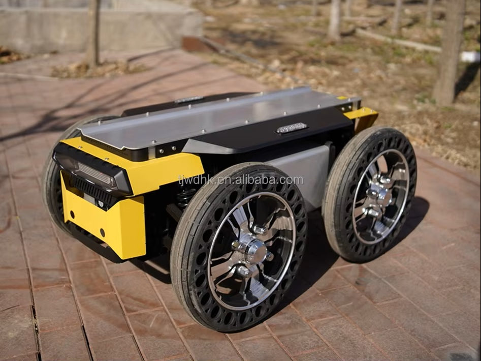 Wheeled Stair Climbing Robot Chassis Platform 48v 1000w*2 DC Brushless Motor All Terrain Robot Platform