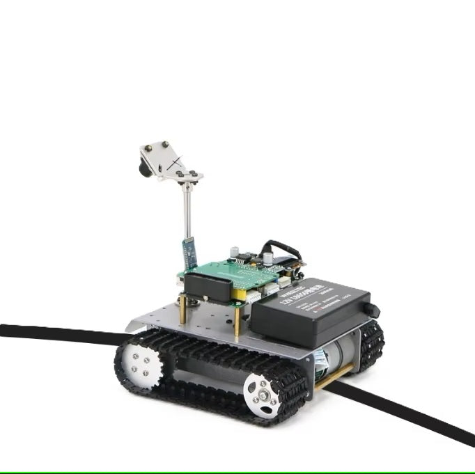 High Tech ROS Compatible Smart Robot Car Base with 4WD Customization for Building Machinery