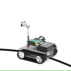 High Tech ROS Compatible Smart Robot Car Base with 4WD Customization for Building Machinery