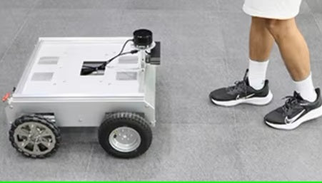 High Grade 4wd Smart Robot Car Chassis Kits Farm Robot Chassis Lidar Robot Chassis