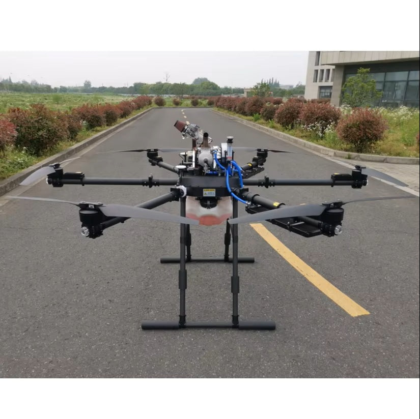 Unmanned Aerial Vehicle Transport Drone with Dual Battery High Load Capacity Remote Control-Drone Delivery