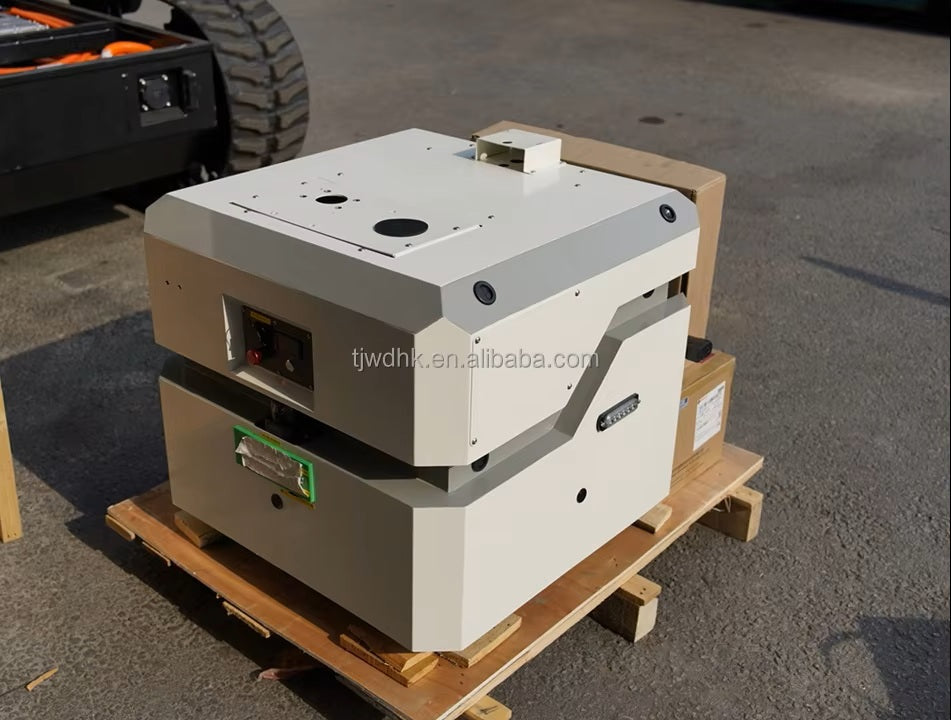 Professional Manufacturer All Terrain Tracked Robot Chassis Flexible Four Wheel Four Turn Shock-absorbing Chassis