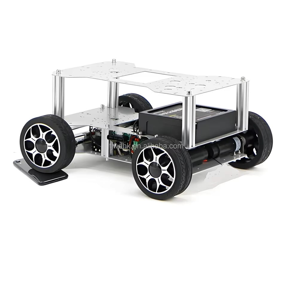 Wholesale Mecanum Wheel Chassis Four-wheel Landing 4WD Suspension Smart Car Omni-directional Movement ROS Robot