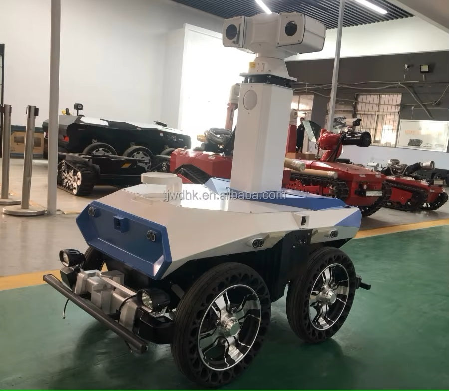 Wheeled Stair Climbing Robot Chassis Platform 48v 1000w*2 DC Brushless Motor All Terrain Robot Platform