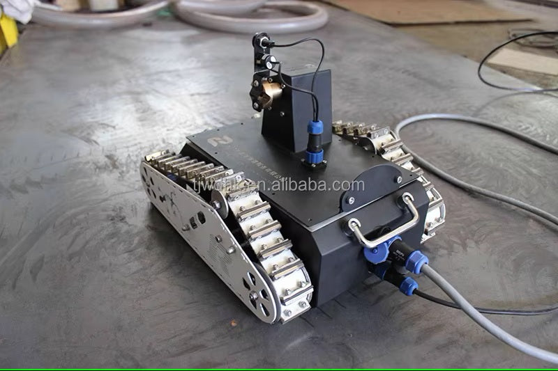Small Size Wall Climbing Robot Chassis Climbing Wall Magnetic Crawler for Cleaning