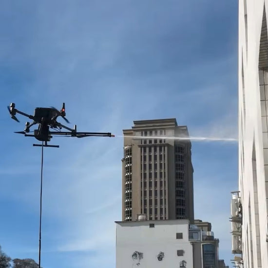 Industry Machine Cleaning Drone Glass Exterior Wall Manufacturers High -pressure Cleaning Photovoltaic Board