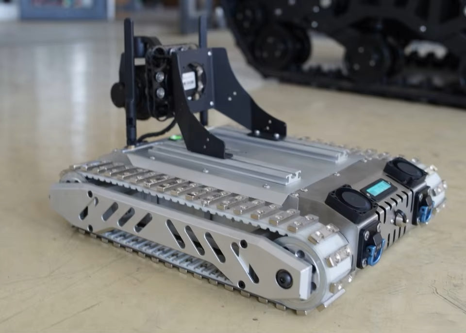 Best Price Long Battery Life Fast Charging Intelligent Automatic Climb Wall Tracked Robot Chassis for Cleaning Robot